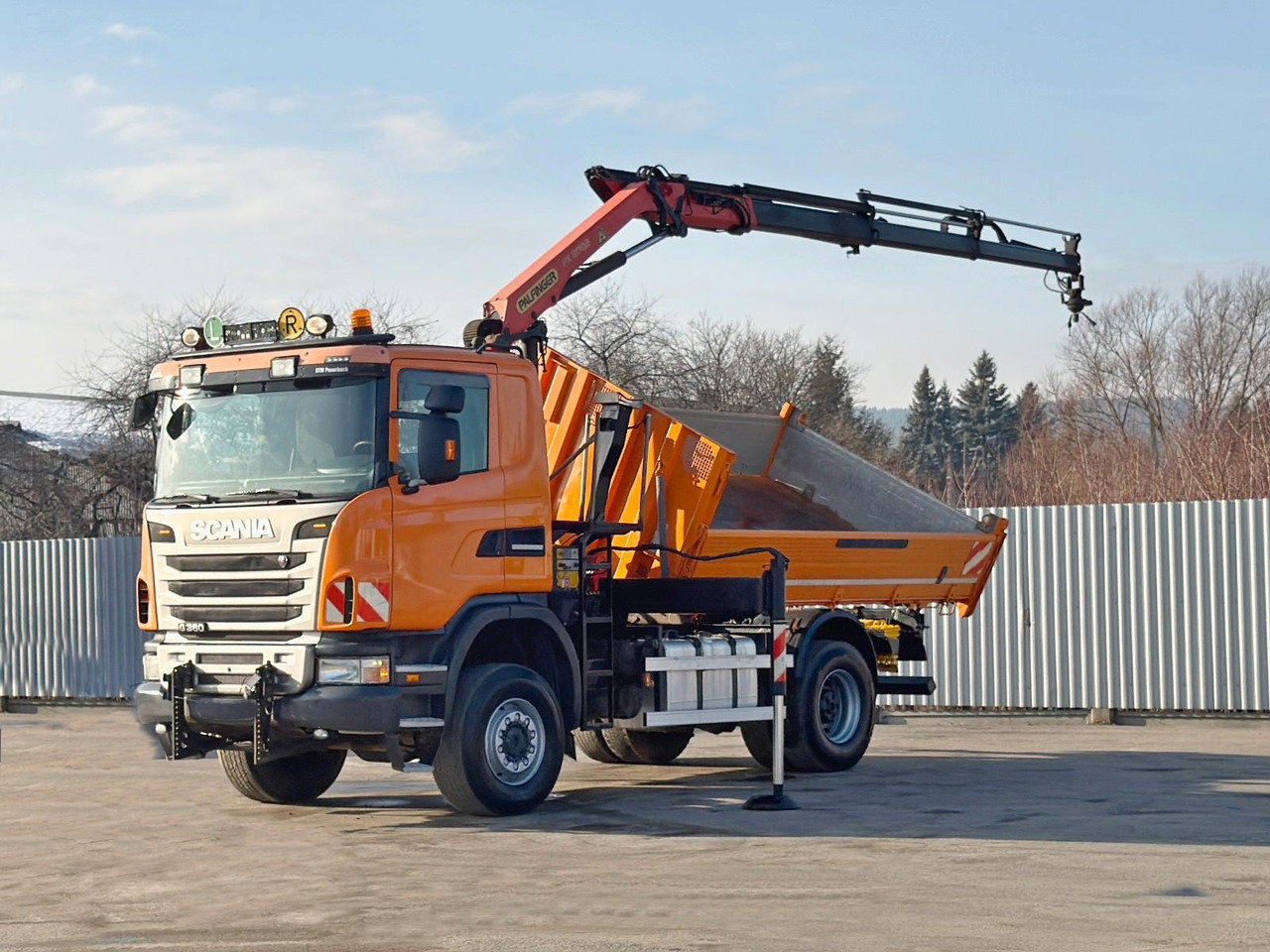 Scania G 360 * KIPPER 4,15m * PALFINGER PK 11002/ 4x4 - Kranbil: bilde 5 Scania G 360 * KIPPER 4,15m * PALFINGER PK 11002/ 4x4 - Kranbil: bilde 5