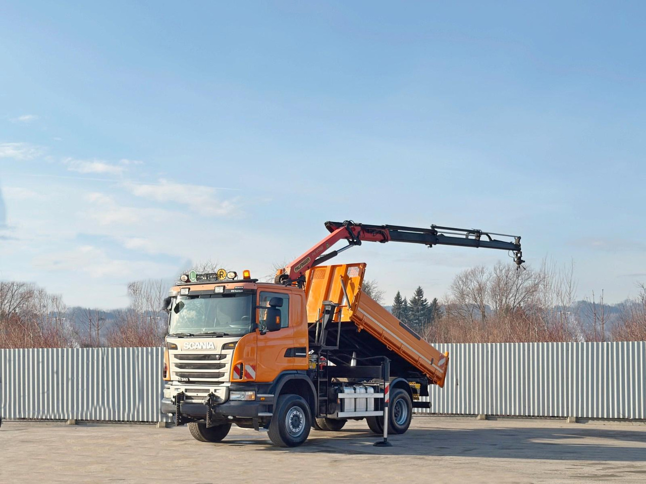 Scania G 360 * KIPPER 4,15m * PALFINGER PK 11002/ 4x4 - Kranbil: bilde 2 Scania G 360 * KIPPER 4,15m * PALFINGER PK 11002/ 4x4 - Kranbil: bilde 2
