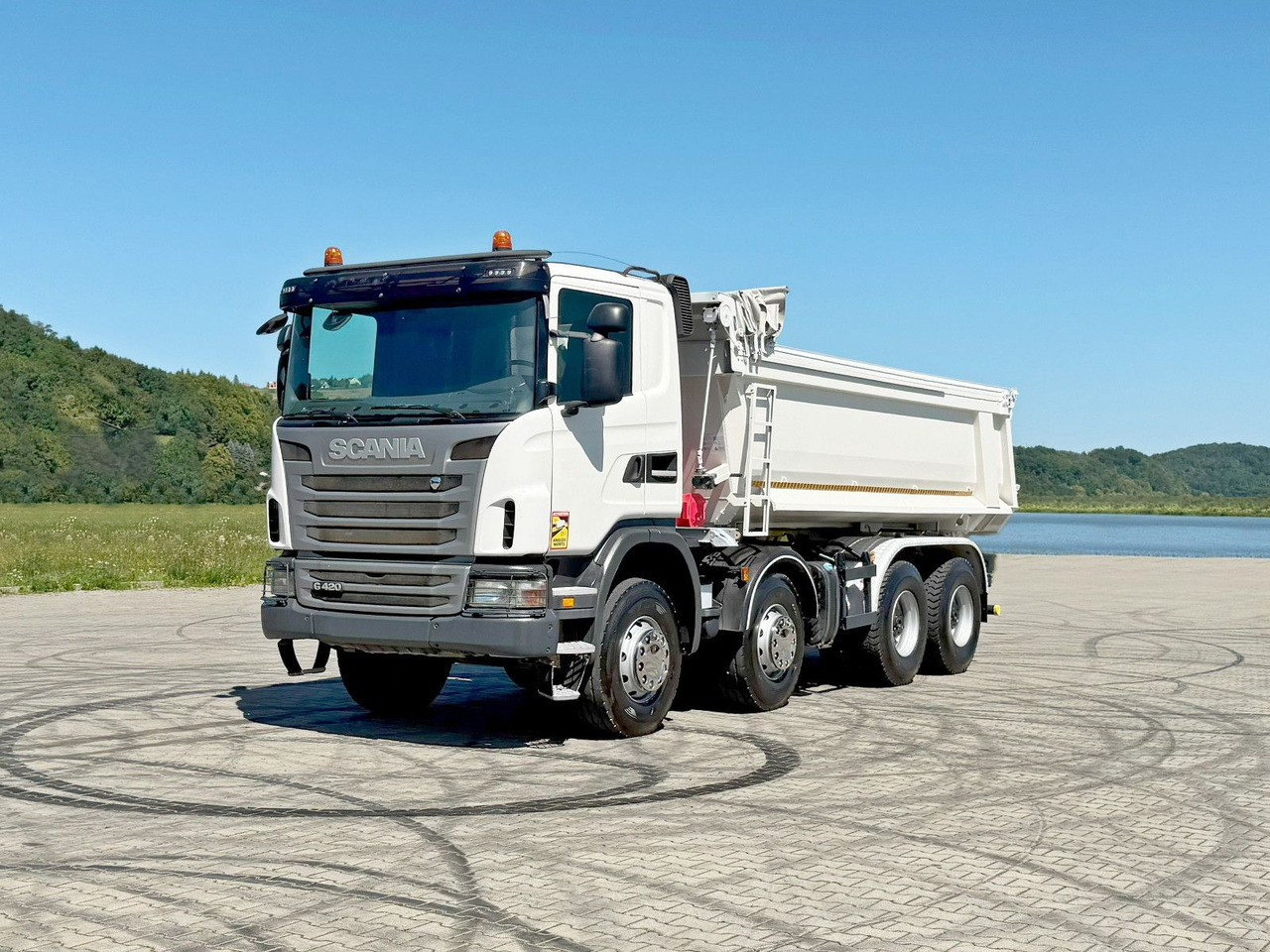 Scania G 420 * KIPPER * 8x4 * TOPZUSTAND - Tippbil: bilde 2 Scania G 420 * KIPPER * 8x4 * TOPZUSTAND - Tippbil: bilde 2