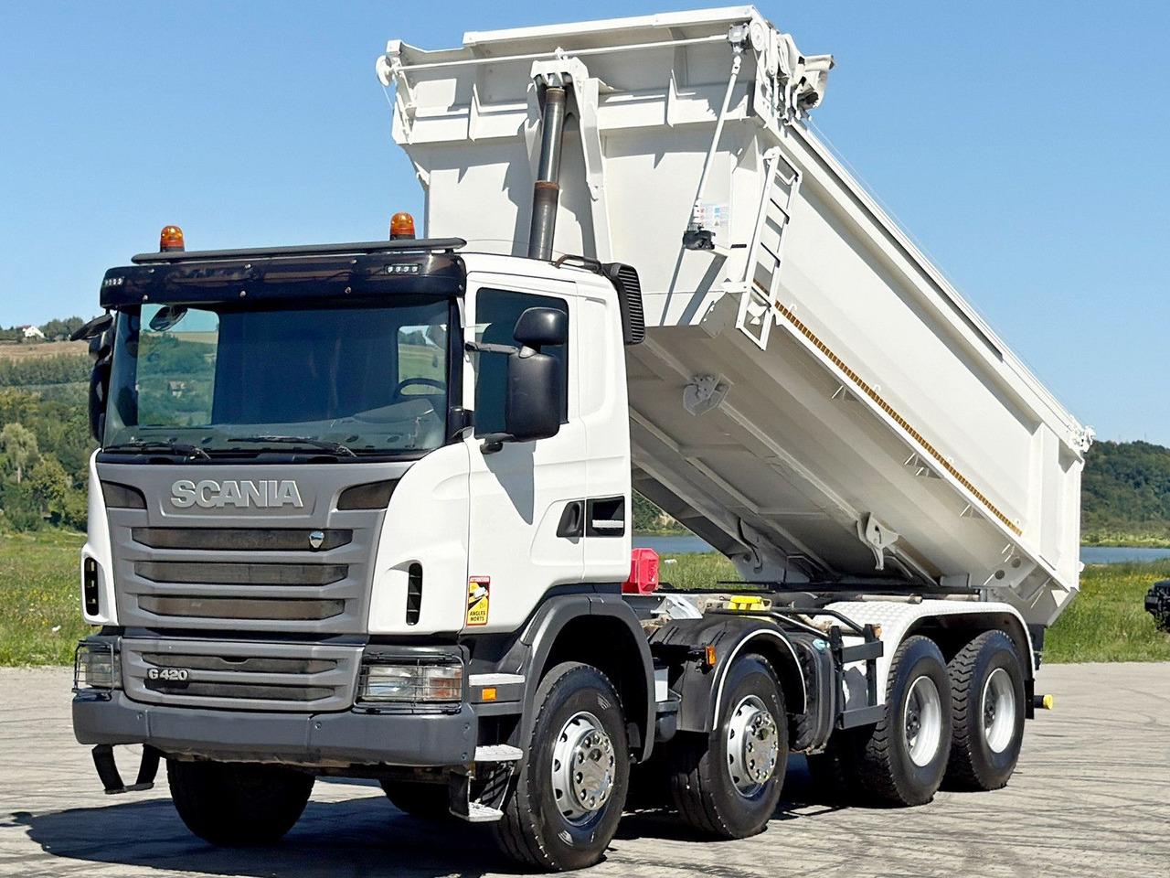 Scania G 420 * KIPPER * 8x4 * TOPZUSTAND - Tippbil: bilde 4 Scania G 420 * KIPPER * 8x4 * TOPZUSTAND - Tippbil: bilde 4