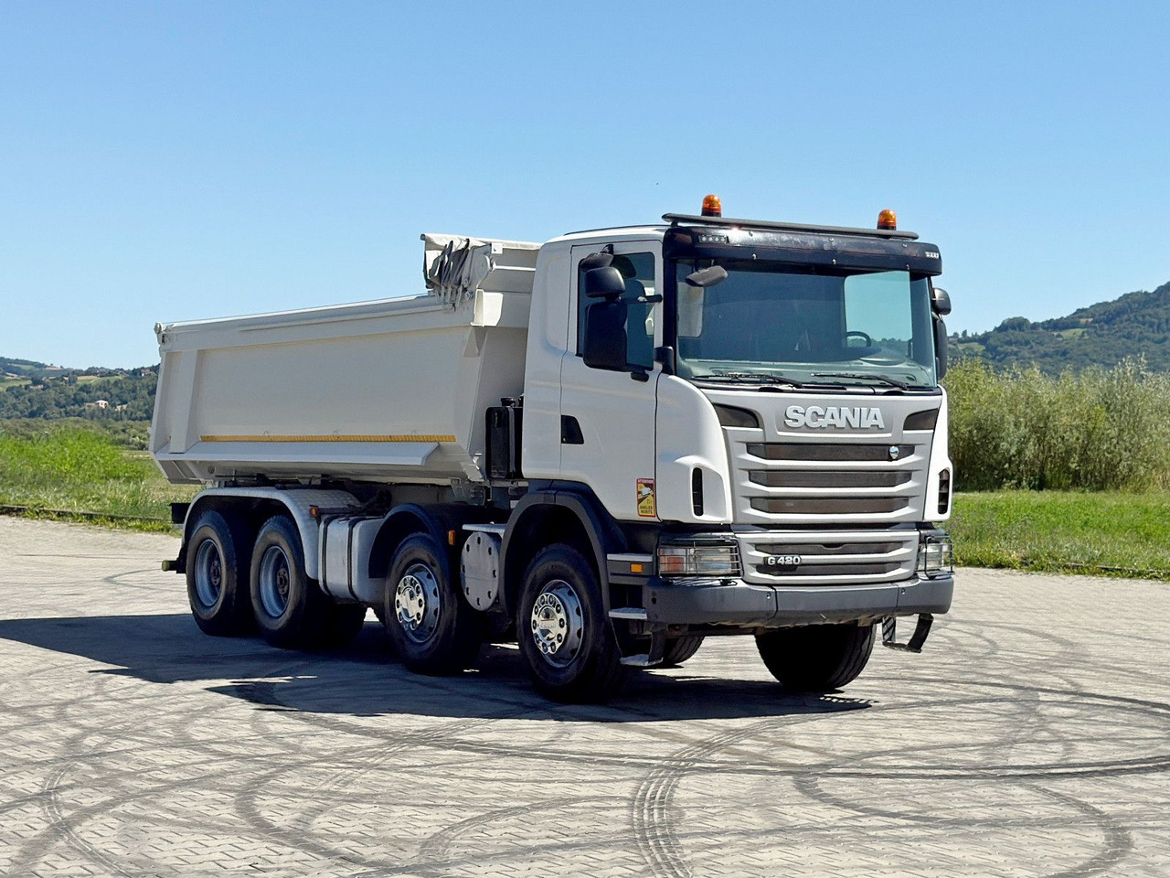 Scania G 420 * KIPPER * 8x4 * TOPZUSTAND - Tippbil: bilde 1 Scania G 420 * KIPPER * 8x4 * TOPZUSTAND - Tippbil: bilde 1