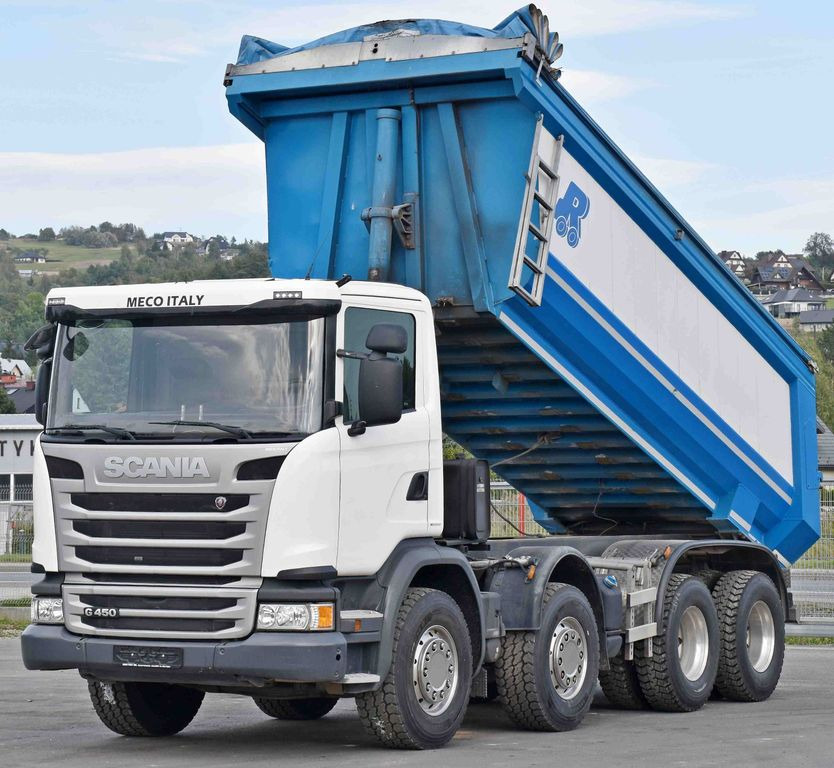 Scania G 450 * Kipper * TOPZUSTAND / 8x4 Scania G 450 * Kipper * TOPZUSTAND / 8x4 - Tippbil: bilde 3 Scania G 450 * Kipper * TOPZUSTAND / 8x4 Scania G 450 * Kipper * TOPZUSTAND / 8x4 - Tippbil: bilde 3