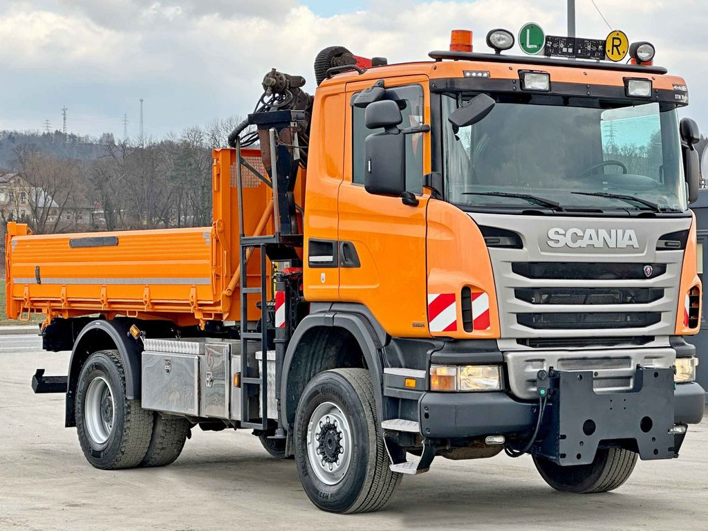 Scania G360 Kipper 4,10m *PK 11002 B + FUNK *4x4 Scania G360 Kipper 4,10m *PK 11002 B + FUNK *4x4 - Tippbil, Kranbil: bilde 4 Scania G360 Kipper 4,10m *PK 11002 B + FUNK *4x4 Scania G360 Kipper 4,10m *PK 11002 B + FUNK *4x4 - Tippbil, Kranbil: bilde 4