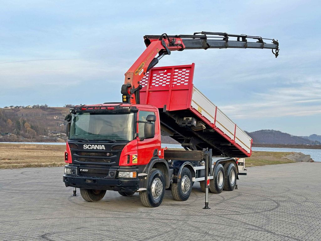 Scania P 400 Kipper 6,80 m * PK 33002-EH D + FUNK * 8x4 Scania P 400 Kipper 6,80 m * PK 33002-EH D + FUNK * 8x4 - Tippbil, Kranbil: bilde 2 Scania P 400 Kipper 6,80 m * PK 33002-EH D + FUNK * 8x4 Scania P 400 Kipper 6,80 m * PK 33002-EH D + FUNK * 8x4 - Tippbil, Kranbil: bilde 2