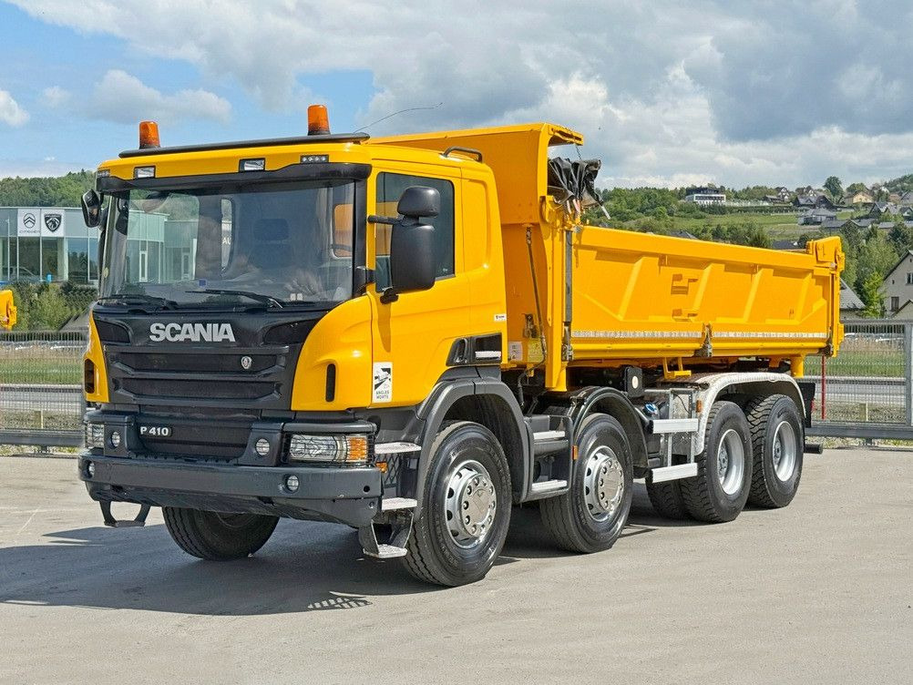 Scania P 410 Kipper 6,00m * 8x4 * TOPZUSTAND ! Scania P 410 Kipper 6,00m * 8x4 * TOPZUSTAND ! - Tippbil: bilde 1 Scania P 410 Kipper 6,00m * 8x4 * TOPZUSTAND ! Scania P 410 Kipper 6,00m * 8x4 * TOPZUSTAND ! - Tippbil: bilde 1