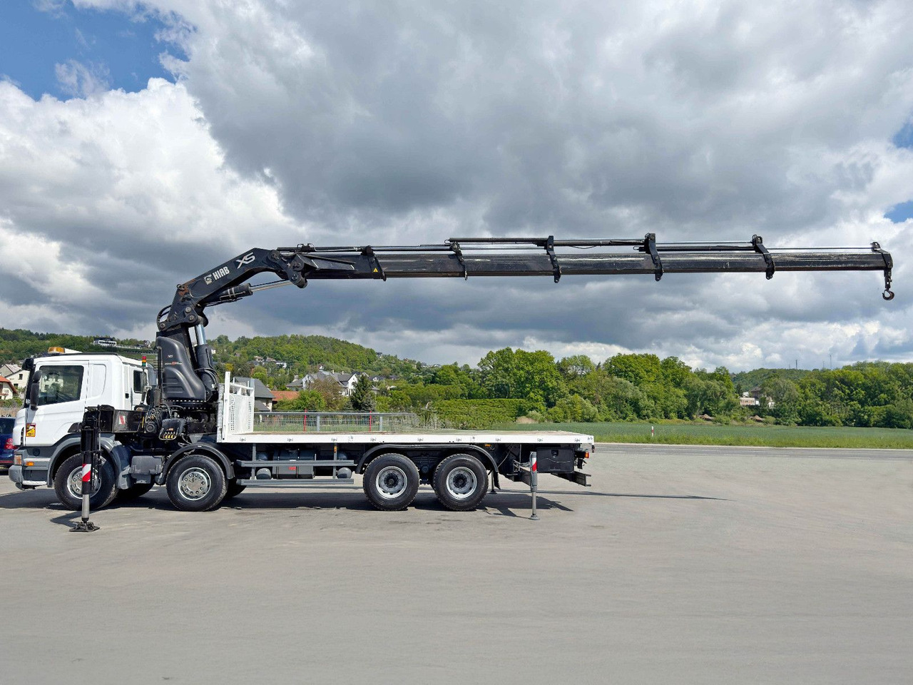 Scania P 420* PLATFORM 6,80m * HIAB 600 EP-5/FUNK * 8x4 - Kranbil: bilde 5 Scania P 420* PLATFORM 6,80m * HIAB 600 EP-5/FUNK * 8x4 - Kranbil: bilde 5