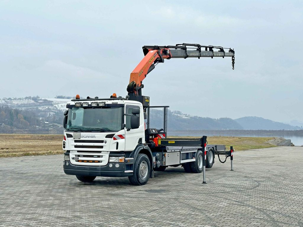 Scania P 420* PLATFORM 6,80m * PK 29002+FUNK * TOP - Bergingsbil: bilde 2 Scania P 420* PLATFORM 6,80m * PK 29002+FUNK * TOP - Bergingsbil: bilde 2