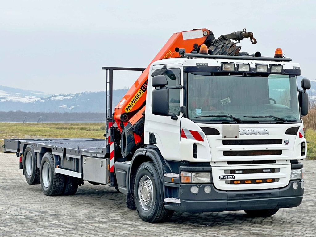 Scania P 420* PLATFORM 6,80m * PK 29002+FUNK * TOP - Bergingsbil: bilde 3 Scania P 420* PLATFORM 6,80m * PK 29002+FUNK * TOP - Bergingsbil: bilde 3
