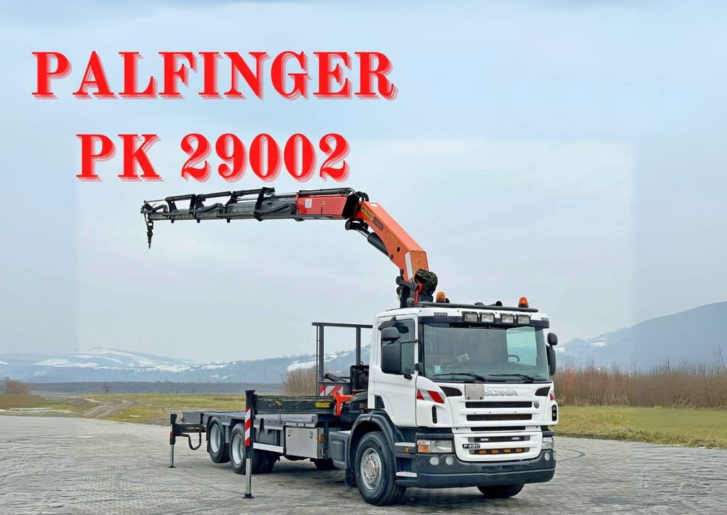 Scania P 420* PLATFORM 6,80m * PK 29002+FUNK * TOP - Bergingsbil: bilde 1 Scania P 420* PLATFORM 6,80m * PK 29002+FUNK * TOP - Bergingsbil: bilde 1