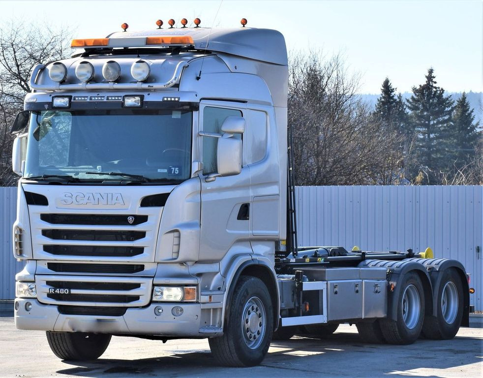 Scania R 480 Abrollkipper * 6x4 * Top Zustand ! Scania R 480 Abrollkipper * 6x4 * Top Zustand ! - Krokbil: bilde 4 Scania R 480 Abrollkipper * 6x4 * Top Zustand ! Scania R 480 Abrollkipper * 6x4 * Top Zustand ! - Krokbil: bilde 4