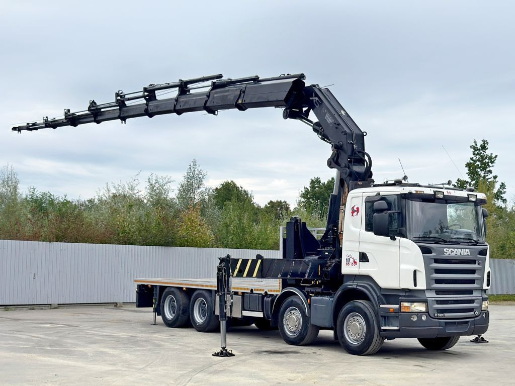 Scania R 620*PLATFORM 6,45m*HIAB 600 E - 9 + FUNK / 8x4 - Kranbil: bilde 2 Scania R 620*PLATFORM 6,45m*HIAB 600 E - 9 + FUNK / 8x4 - Kranbil: bilde 2