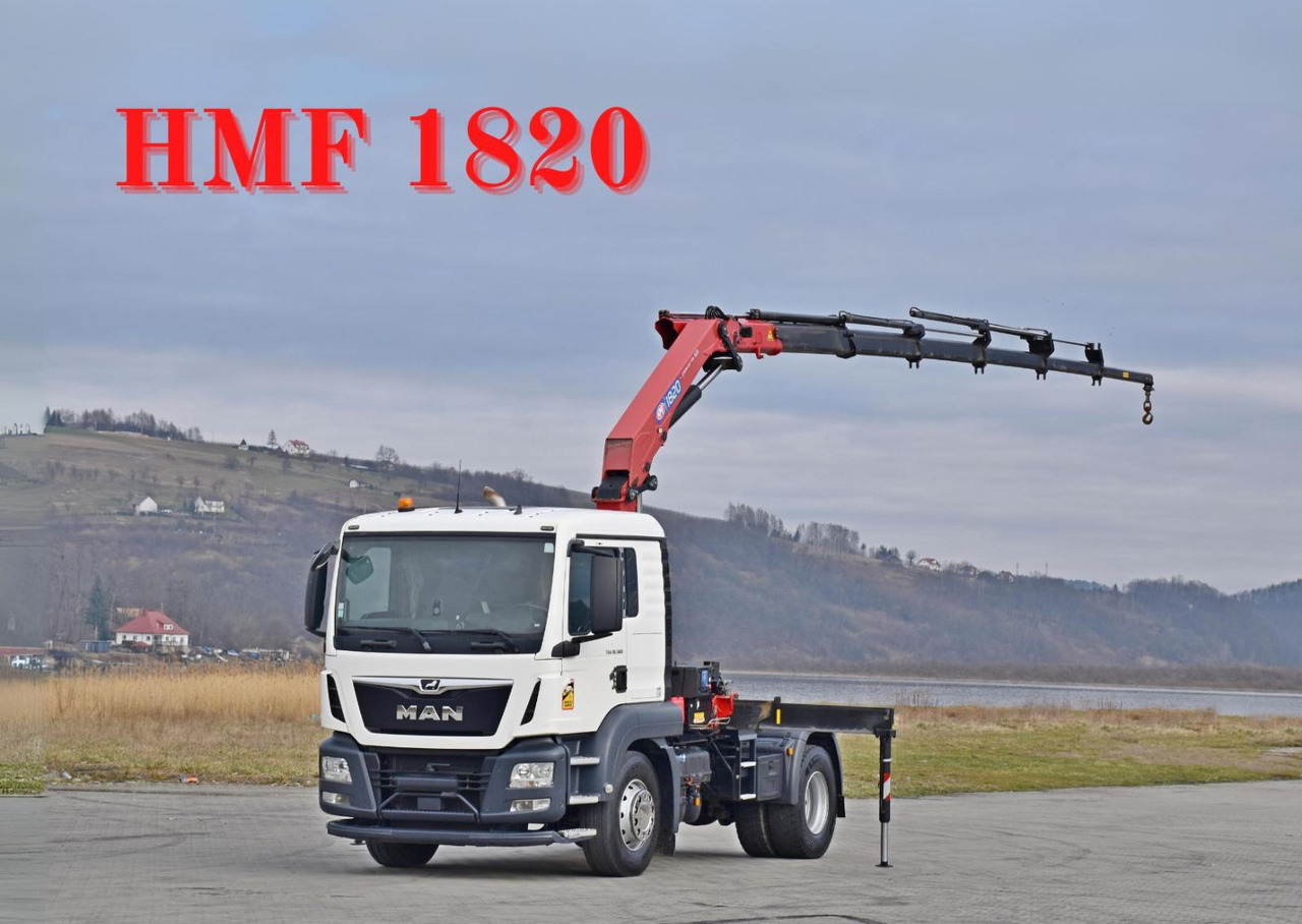 MAN TGS 18.500 Sattelzugmaschine + KRAN/FUNK MAN TGS 18.500 Sattelzugmaschine + KRAN/FUNK - Trekkvogn: bilde 1 MAN TGS 18.500 Sattelzugmaschine + KRAN/FUNK MAN TGS 18.500 Sattelzugmaschine + KRAN/FUNK - Trekkvogn: bilde 1