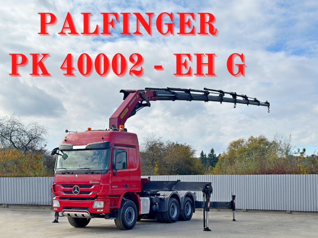 Mercedes-Benz ACTROS 2646 * PK 40002 - EH G + FUNK / 6x4 * TOP - Trekkvogn: bilde 1 Mercedes-Benz ACTROS 2646 * PK 40002 - EH G + FUNK / 6x4 * TOP - Trekkvogn: bilde 1