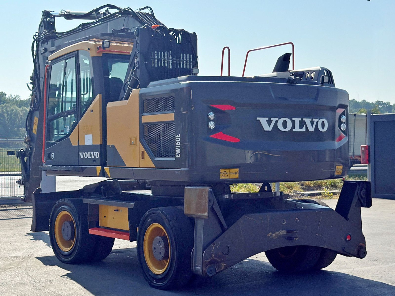 Hjulgraver Volvo EW 160 E* Umschlagbagger * TOPZUSTAND: bilde 8