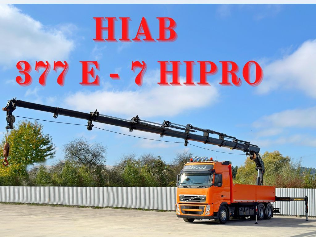 Volvo FH 460 * HIAB 377 E - 7 HIPRO + FUNK * 6x4 - Kranbil: bilde 1 Volvo FH 460 * HIAB 377 E - 7 HIPRO + FUNK * 6x4 - Kranbil: bilde 1