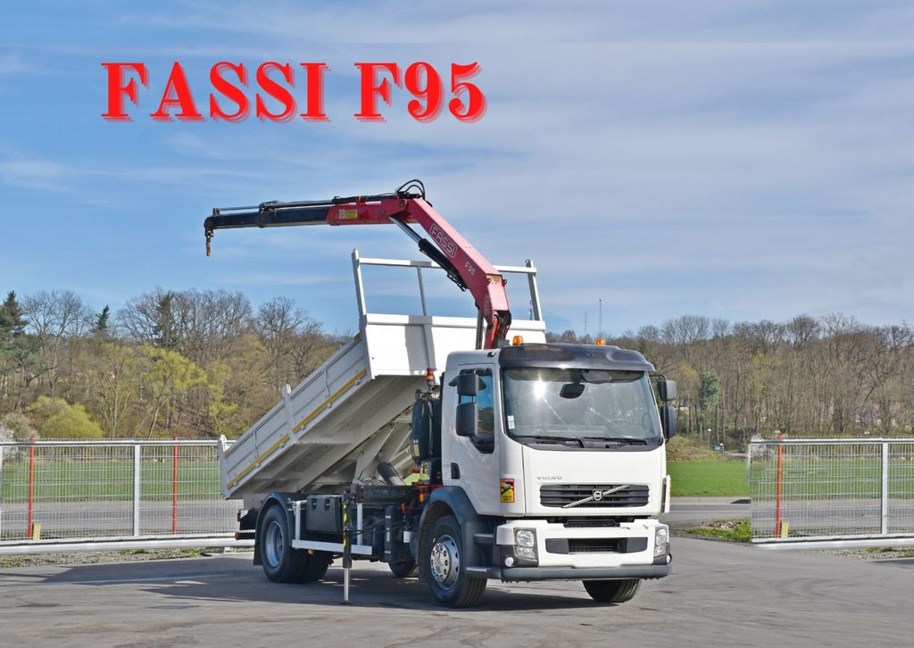 Volvo FL 290 KIPPER 4,90m * FASSI F95A.22 + FUNK * TOP Volvo FL 290 KIPPER 4,90m * FASSI F95A.22 + FUNK * TOP - Kranbil, Tippbil: bilde 1 Volvo FL 290 KIPPER 4,90m * FASSI F95A.22 + FUNK * TOP Volvo FL 290 KIPPER 4,90m * FASSI F95A.22 + FUNK * TOP - Kranbil, Tippbil: bilde 1