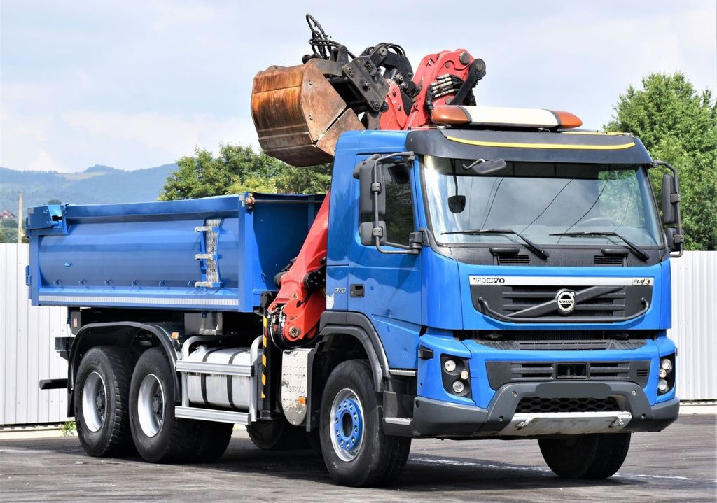 Volvo FMX 370 Kipper 4,90m *EPSILON Q150Z/FUNK*6x4 - Kranbil, Tippbil: bilde 4 Volvo FMX 370 Kipper 4,90m *EPSILON Q150Z/FUNK*6x4 - Kranbil, Tippbil: bilde 4
