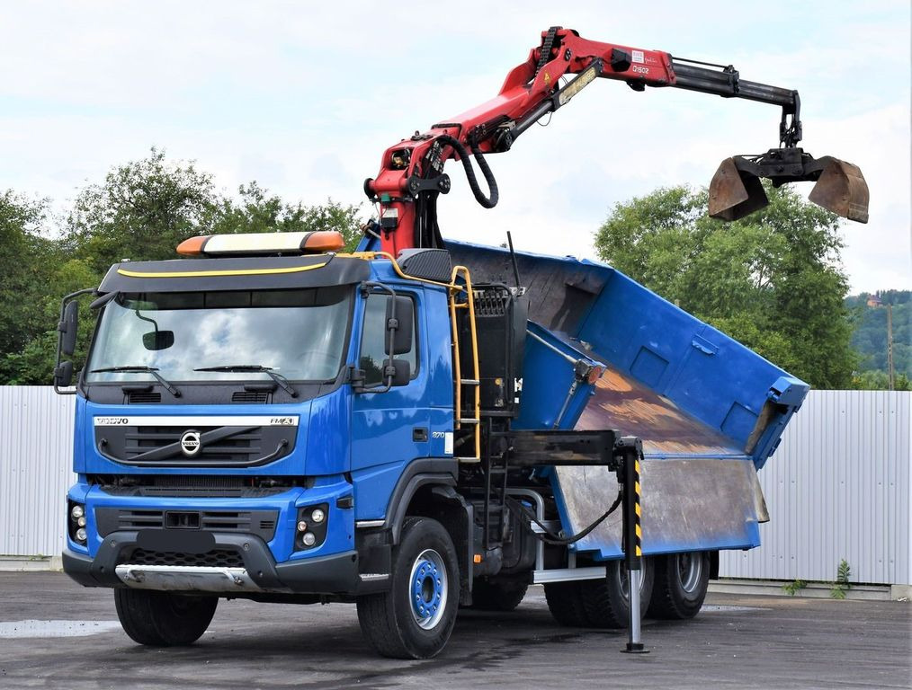 Volvo FMX 370 Kipper 4,90m *EPSILON Q150Z/FUNK*6x4 - Tippbil, Kranbil: bilde 3 Volvo FMX 370 Kipper 4,90m *EPSILON Q150Z/FUNK*6x4 - Tippbil, Kranbil: bilde 3