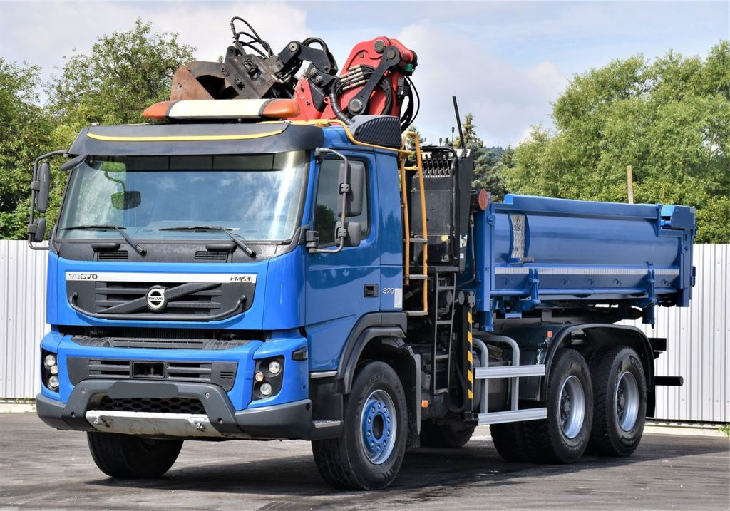 Volvo FMX 370 Kipper 4,90m *EPSILON Q150Z/FUNK*6x4 - Tippbil, Kranbil: bilde 5 Volvo FMX 370 Kipper 4,90m *EPSILON Q150Z/FUNK*6x4 - Tippbil, Kranbil: bilde 5