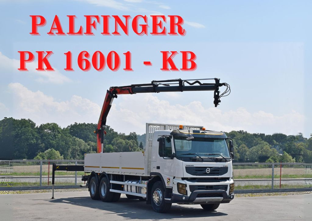 Volvo FMX 370 PRITSCHE 6,60m *PK 16001 - KB+FUNK/6x4 - Kranbil, Tippbil: bilde 1 Volvo FMX 370 PRITSCHE 6,60m *PK 16001 - KB+FUNK/6x4 - Kranbil, Tippbil: bilde 1