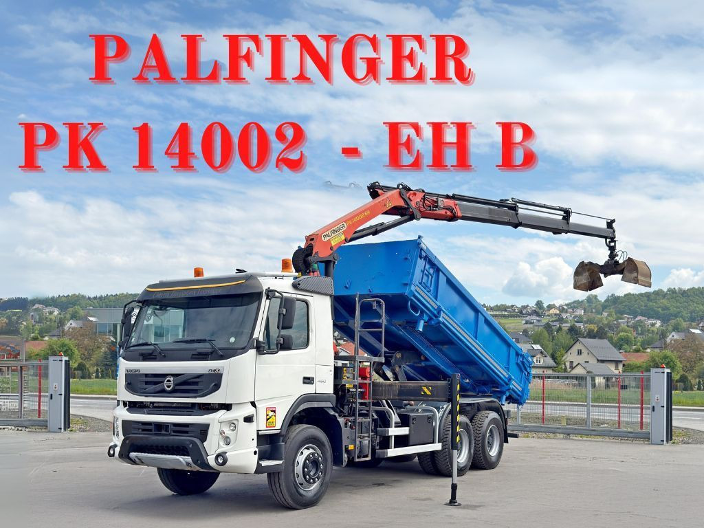 Volvo FMX 450 Kipper 5,15m * PK 14002-EH B * 6x4 * TOP - Kranbil: bilde 1 Volvo FMX 450 Kipper 5,15m * PK 14002-EH B * 6x4 * TOP - Kranbil: bilde 1