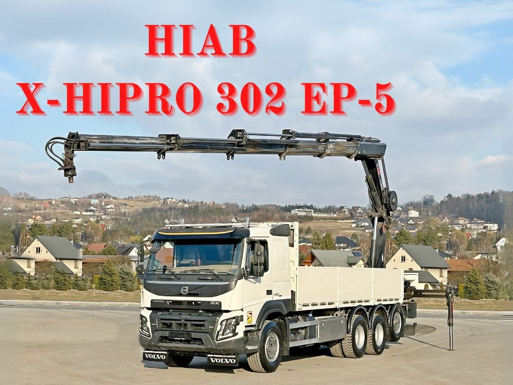 Volvo FMX 460 HIAB X - HIPRO 302 EP - 5 + FUNK/ 8x4 Volvo FMX 460 HIAB X - HIPRO 302 EP - 5 + FUNK/ 8x4 - Kranbil, Planbil: bilde 1 Volvo FMX 460 HIAB X - HIPRO 302 EP - 5 + FUNK/ 8x4 Volvo FMX 460 HIAB X - HIPRO 302 EP - 5 + FUNK/ 8x4 - Kranbil, Planbil: bilde 1