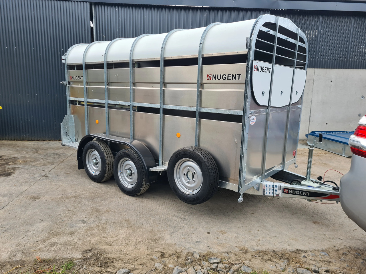 12 x 6 Nugent Livestock Trailer - Dyretransport tilhenger: bilde 1 12 x 6 Nugent Livestock Trailer - Dyretransport tilhenger: bilde 1