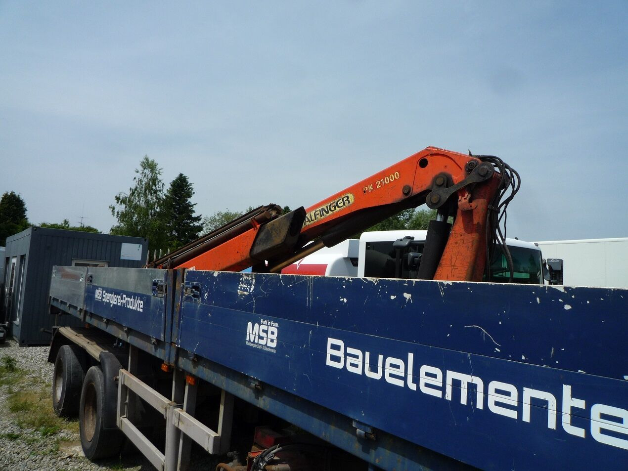 Diversen SPL 2.18L Grünenfelder SPL 2.18L - Åpen semitrailer: bilde 1 Diversen SPL 2.18L Grünenfelder SPL 2.18L - Åpen semitrailer: bilde 1