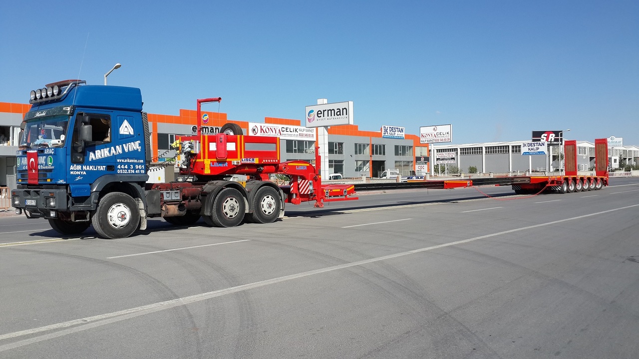 LIDER 2024 YEAR NEW MODELS containeer flatbes semi TRAILER FOR SALE - Lavloader semitrailer: bilde 2 LIDER 2024 YEAR NEW MODELS containeer flatbes semi TRAILER FOR SALE - Lavloader semitrailer: bilde 2