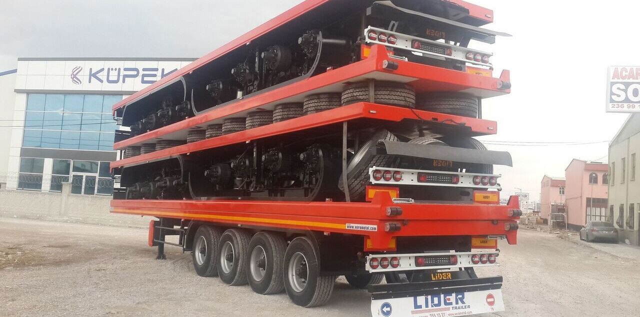 LIDER 2024 YEAR NEW TRAILER FOR SALE (MANUFACTURER COMPANY) - Planhenger/ Flathenger: bilde 1 LIDER 2024 YEAR NEW TRAILER FOR SALE (MANUFACTURER COMPANY) - Planhenger/ Flathenger: bilde 1