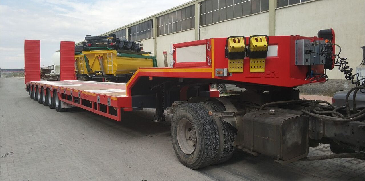 Ny Lavloader semitrailer LIDER 2025 model 150 Tons capacity Lowbed semi trailer: bilde 8