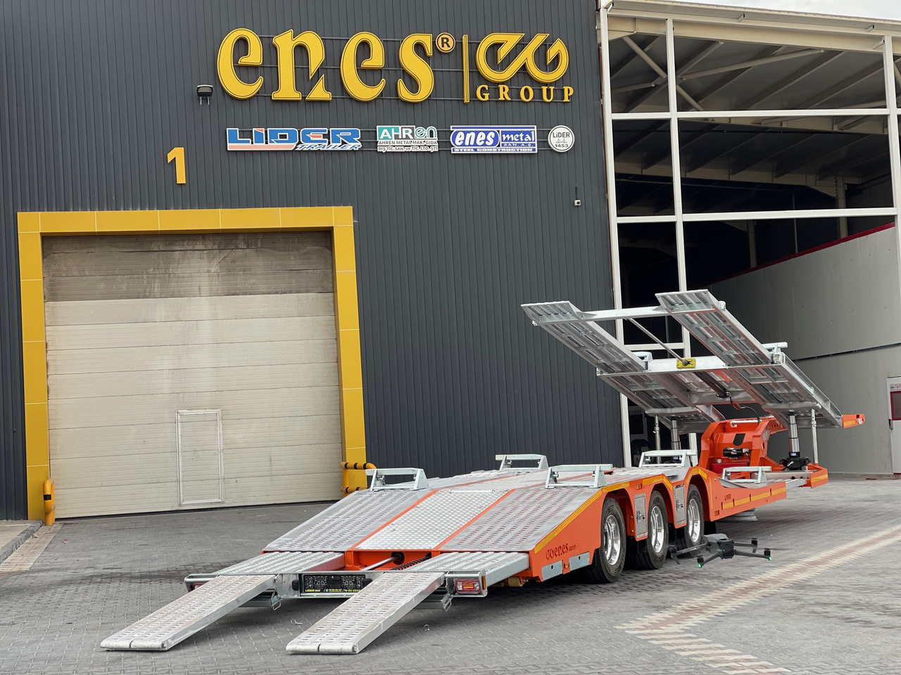 Ny Transporter semitrailer for transport av tunge maskiner LIDER LIDER NEW 2025 MODEL Car Carrier: bilde 10