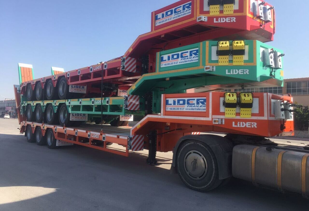 LIDER TRAILER -ENES GROUP NEW remorque surbaissée 2024 YEAR (MANUFACTURER COMPANY) - Lavloader semitrailer: bilde 1 LIDER TRAILER -ENES GROUP NEW remorque surbaissée 2024 YEAR (MANUFACTURER COMPANY) - Lavloader semitrailer: bilde 1
