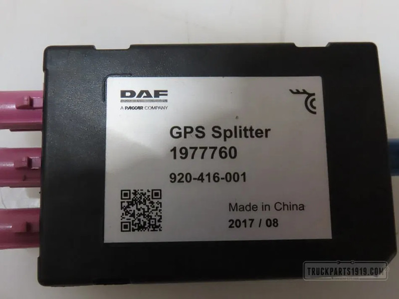 DAF 1977760 GPS splitter DAF - Styreenhet for Lastebil: bilde 2 DAF 1977760 GPS splitter DAF - Styreenhet for Lastebil: bilde 2