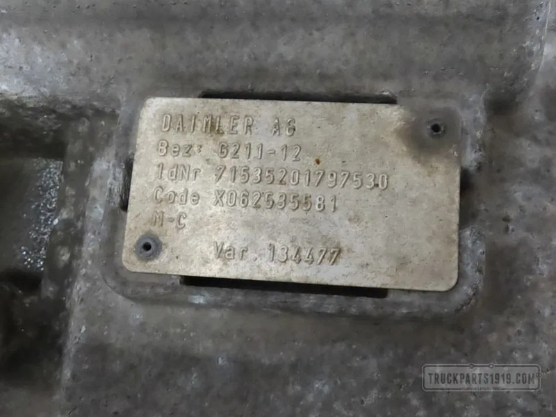 Mercedes-Benz 0012603600 Versnellingsbak G211-12 MB MP4 - Girkasse for Lastebil: bilde 3 Mercedes-Benz 0012603600 Versnellingsbak G211-12 MB MP4 - Girkasse for Lastebil: bilde 3