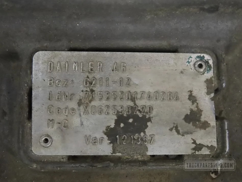 Mercedes-Benz Gearbox & Clutch Parts Versnellingsbak G211-12 MB MP4 - Girkasse for Lastebil: bilde 3 Mercedes-Benz Gearbox & Clutch Parts Versnellingsbak G211-12 MB MP4 - Girkasse for Lastebil: bilde 3