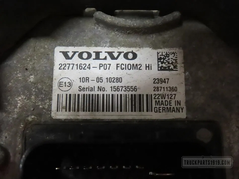 Volvo 22771624 FCIOM regeleenheid - Styreenhet for Lastebil: bilde 2 Volvo 22771624 FCIOM regeleenheid - Styreenhet for Lastebil: bilde 2