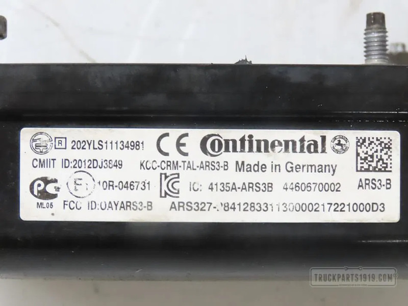 Wabco 2121837 AEBS ACC2 DAF - Styreenhet for Lastebil: bilde 2 Wabco 2121837 AEBS ACC2 DAF - Styreenhet for Lastebil: bilde 2