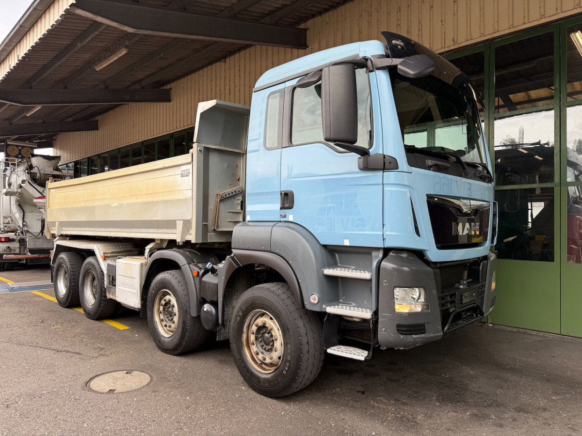 MAN TGS 35.480 8x4 - Tippbil: bilde 1 MAN TGS 35.480 8x4 - Tippbil: bilde 1