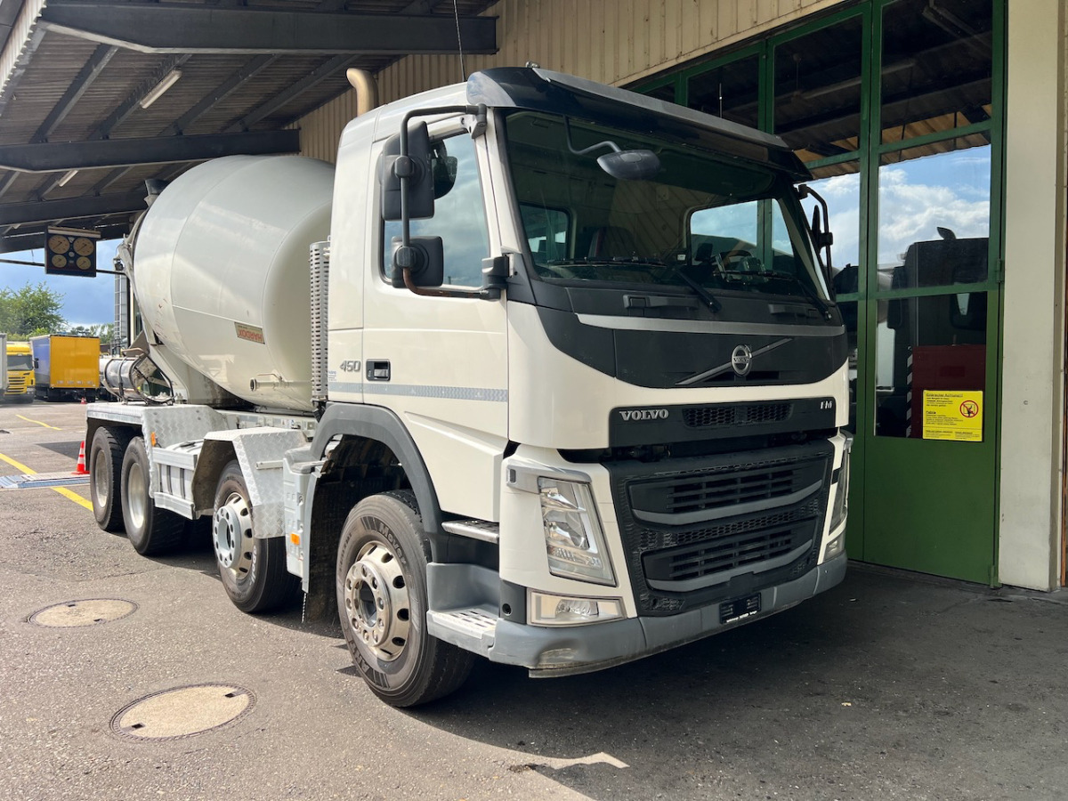 Betongbil VOLVO FM-450 8x4R Stetter 9m3: bilde 1