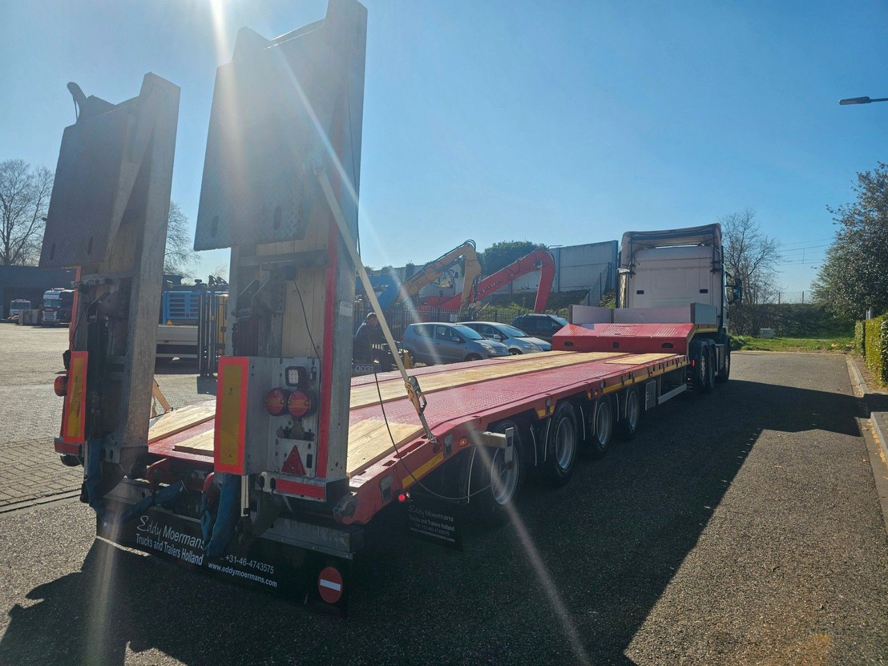 Hangler SVS-H 580 Semie Tieflader Mit Rampen - Lavloader semitrailer: bilde 4 Hangler SVS-H 580 Semie Tieflader Mit Rampen - Lavloader semitrailer: bilde 4