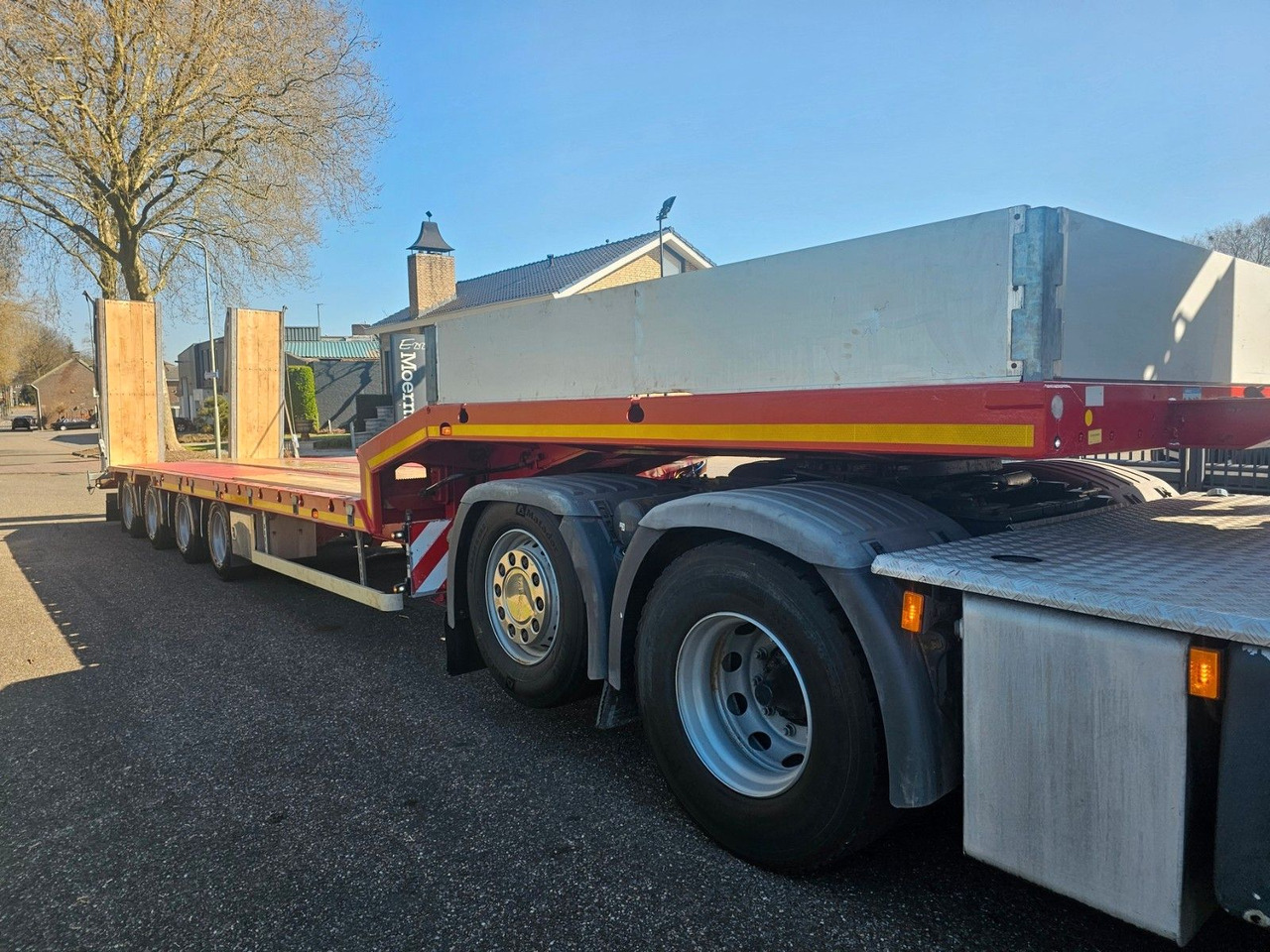 Hangler SVS-H 580 Semie Tieflader Mit Rampen - Lavloader semitrailer: bilde 3 Hangler SVS-H 580 Semie Tieflader Mit Rampen - Lavloader semitrailer: bilde 3