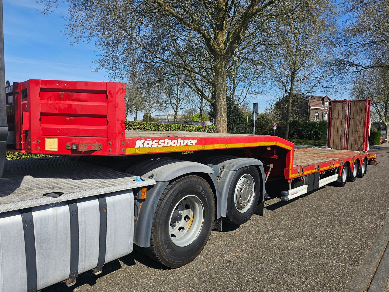 Kässbohrer LB3E With Hydraulic Flip Ramps - Lavloader semitrailer: bilde 5 Kässbohrer LB3E With Hydraulic Flip Ramps - Lavloader semitrailer: bilde 5