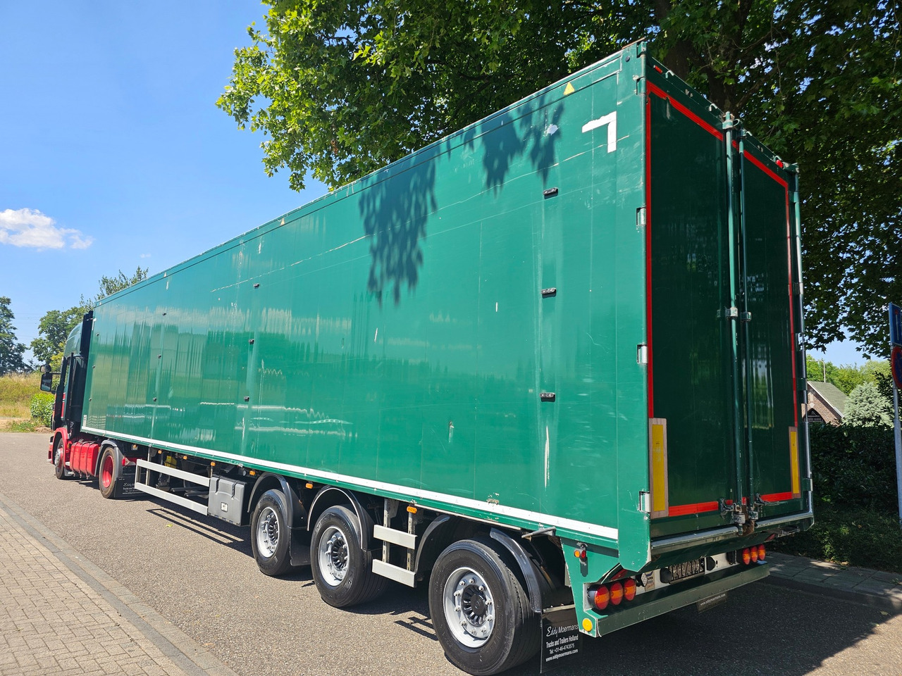 Knapen K200 With Steering Axle - Med walking floor semitrailer: bilde 2 Knapen K200 With Steering Axle - Med walking floor semitrailer: bilde 2