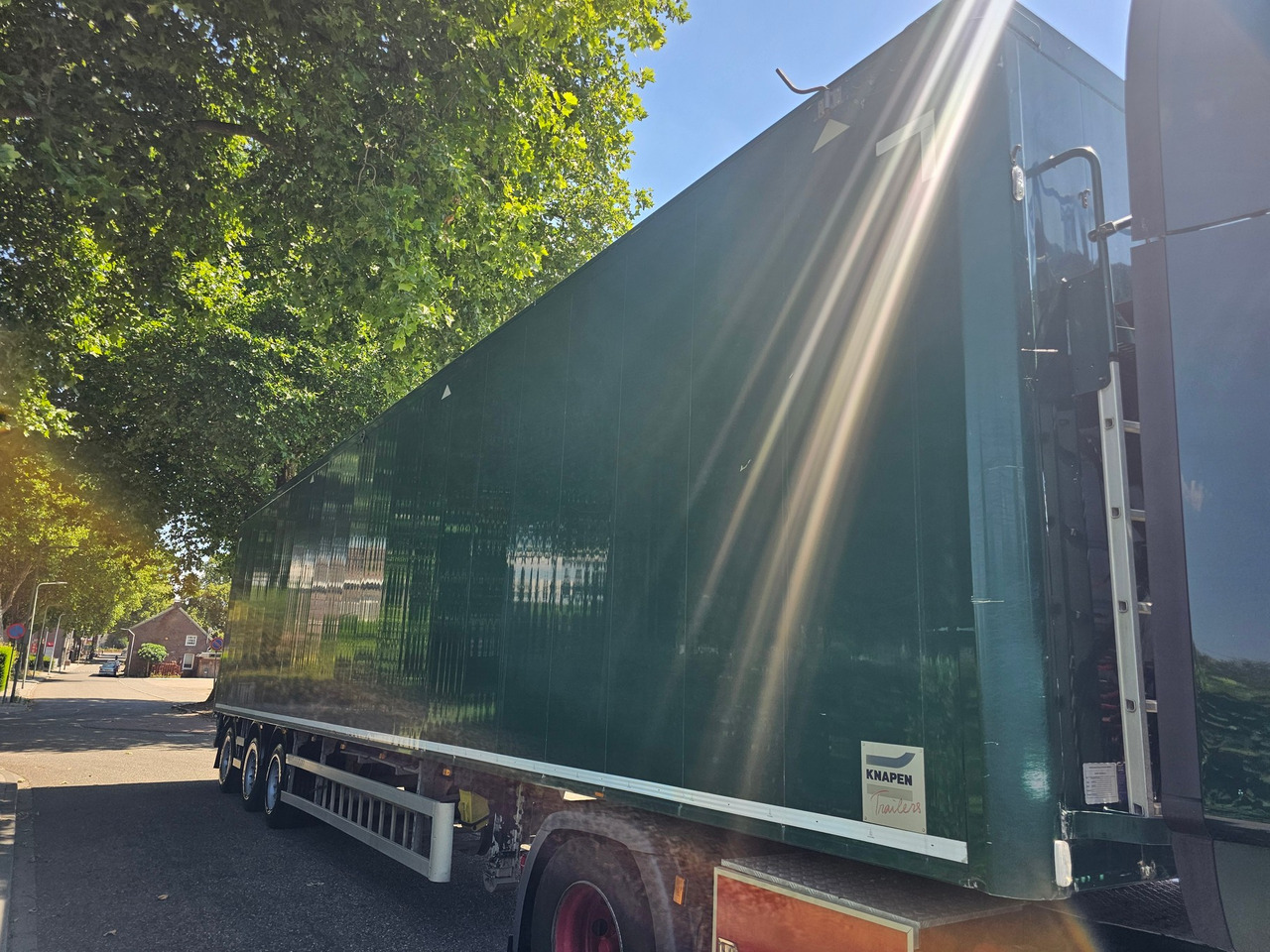 Knapen K200 With Steering Axle - Med walking floor semitrailer: bilde 3 Knapen K200 With Steering Axle - Med walking floor semitrailer: bilde 3