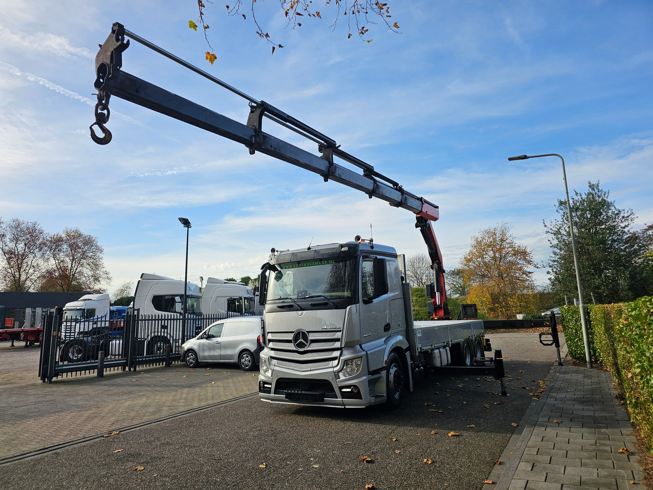 Mercedes Benz Actros 2645 6x4 - Planbil, Kranbil: bilde 3 Mercedes Benz Actros 2645 6x4 - Planbil, Kranbil: bilde 3