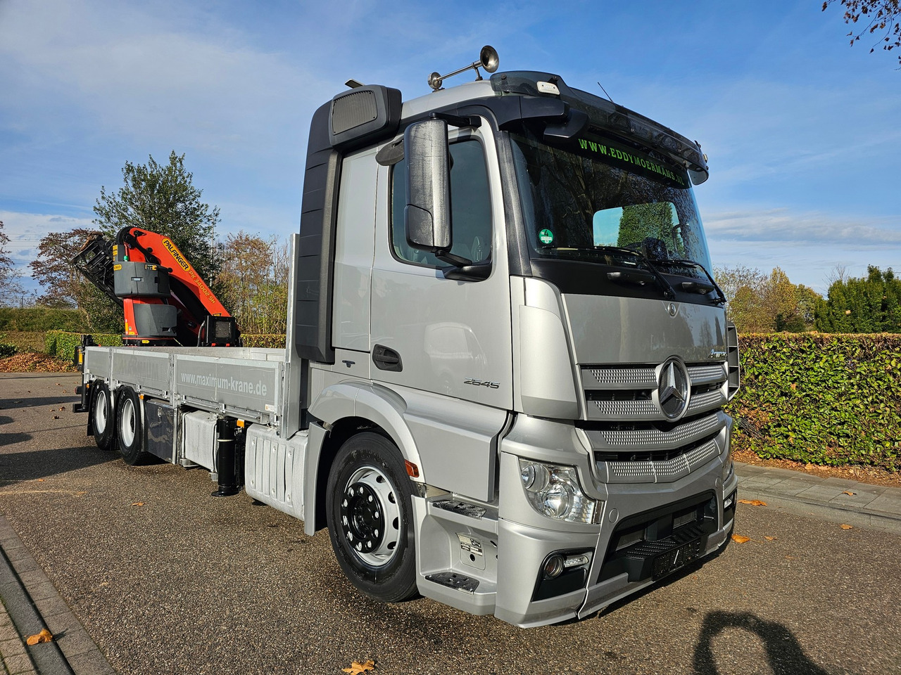 Mercedes Benz Actros 2645 6x4 - Planbil, Kranbil: bilde 5 Mercedes Benz Actros 2645 6x4 - Planbil, Kranbil: bilde 5