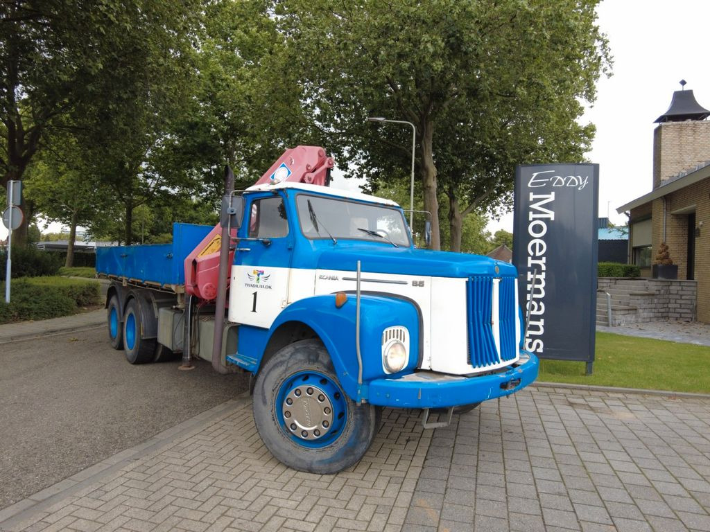 Scania 86 6x2 - Kranbil, Planbil: bilde 1 Scania 86 6x2 - Kranbil, Planbil: bilde 1