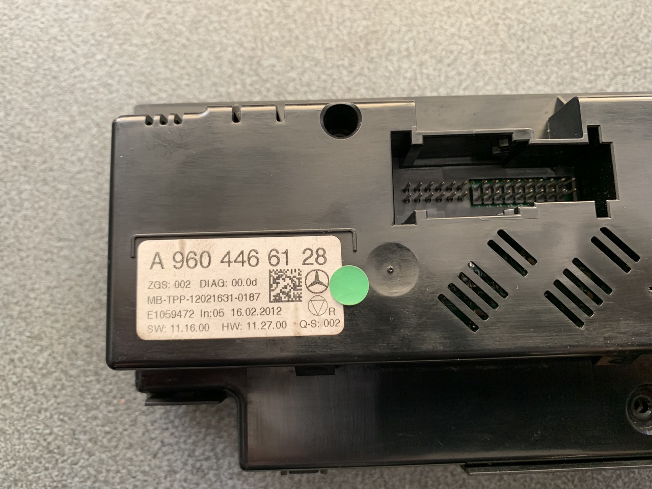 CONTROL UNIT HEATING ACTROS MP4 - Varme/ Ventilasjon for Lastebil: bilde 2 CONTROL UNIT HEATING ACTROS MP4 - Varme/ Ventilasjon for Lastebil: bilde 2