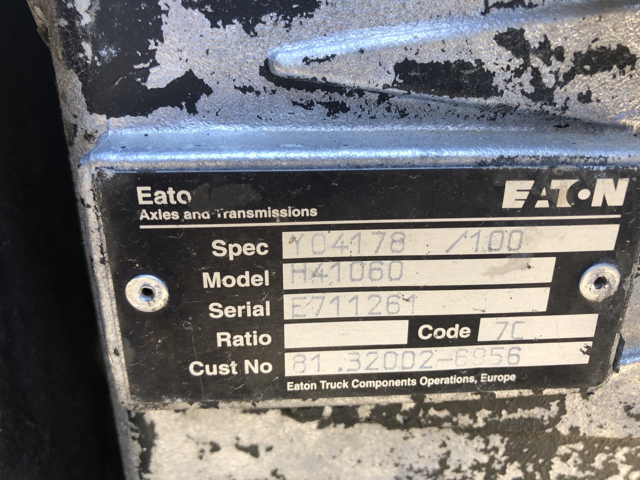 MAN EATON FSO5206B AND Y04178 - Girkasse: bilde 5 MAN EATON FSO5206B AND Y04178 - Girkasse: bilde 5